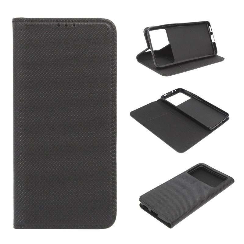 Etui Smart Magnet na telefon Xiaomi POCO X6 Pro 5G / Redmi K70e 5G czarne