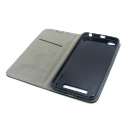 Etui Smart Magnet na telefon Xiaomi Redmi 4A czarny
