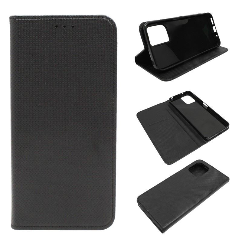 Etui Smart Magnet na telefon Xiaomi Redmi 12 4G 23053RN02A czarne