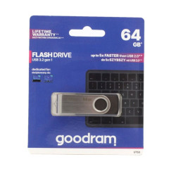 Pendrive GOODRAM 64GB 64 GB Twister USB 3.2 czarny