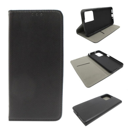 Etui Smart Magnet na telefon Xiaomi Redmi Note 12 5G 22101317C / POCO X5 5G 22111317PG czarne