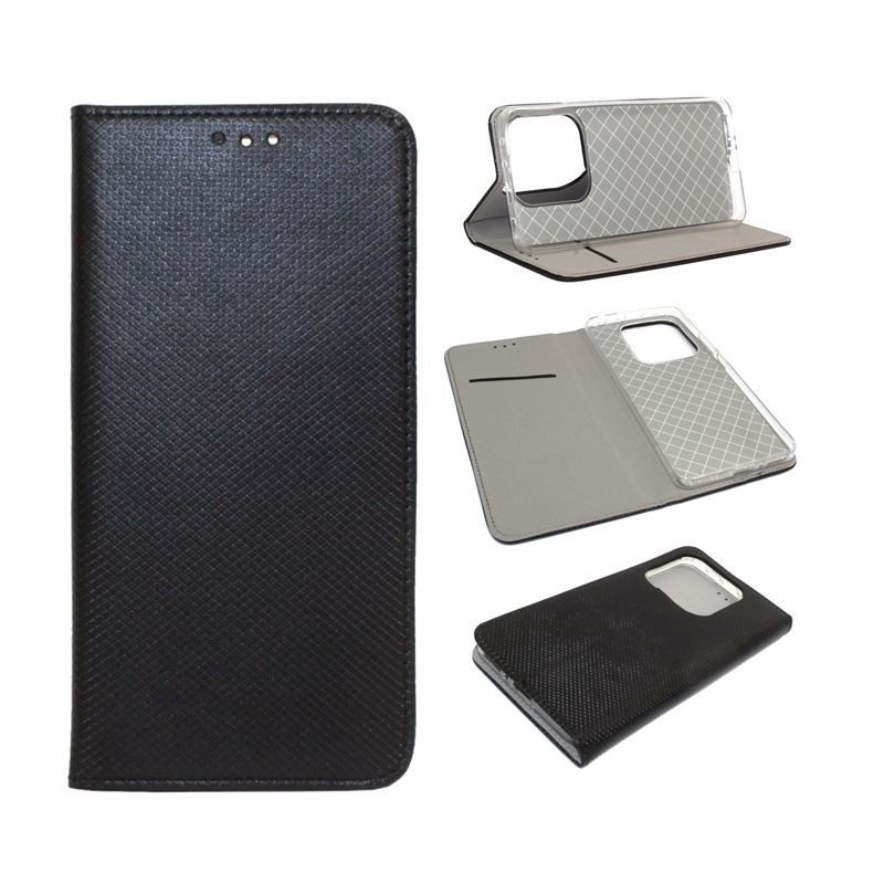 Etui Smart Magnet na telefon Xiaomi Redmi Note 14 5G 24094RAD4G czarne