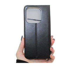 Etui Smart Magnet na telefon Xiaomi Redmi Note 14 5G 24094RAD4G czarne
