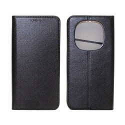 Etui Smart Magnet na telefon Xiaomi Redmi Note 14 Pro 5G 24090RA29G / 14 Pro+ 5G 24115RA8EG / POCO X7 5G czarne