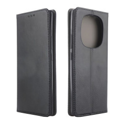 Etui Smart Magnet na telefon Xiaomi Redmi Note 14 Pro 4G 24116RACCG czarne