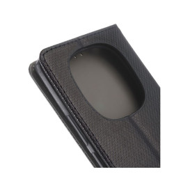 Etui Smart Magnet na telefon Xiaomi Redmi Note 14 Pro 4G 24116RACCG czarne