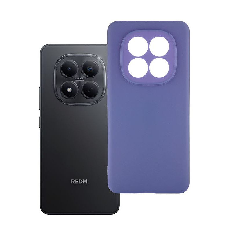 Etui Jelly Case na telefon Xiaomi Redmi Note 15 Pro 4G 25100RA69G granatowe MATT