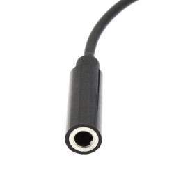 Adapter USB-C na jack 3.5mm - wydłużony wtyk 8mm