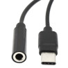 Adapter USB-C na jack 3.5mm - wydłużony wtyk 8mm