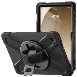 ETUI SOLID 360 na tablet Samsung Galaxy Tab A11+ WiFi X230 5G X236 / A9+ WiFi X210 5G X216 11" cali czarne