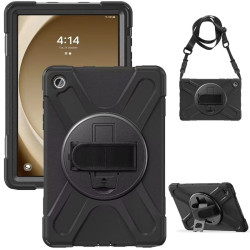 ETUI SOLID 360 na tablet Samsung Galaxy Tab A11+ WiFi X230 5G X236 / A9+ WiFi X210 5G X216 11" cali czarne