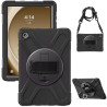 ETUI SOLID 360 na tablet Samsung Galaxy Tab A11+ WiFi X230 5G X236 / A9+ WiFi X210 5G X216 11" cali czarne