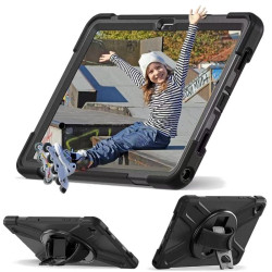 ETUI SOLID 360 na tablet Samsung Galaxy Tab A11+ WiFi X230 5G X236 / A9+ WiFi X210 5G X216 11" cali czarne