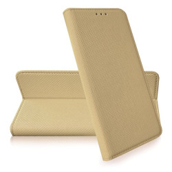 Etui Smart Magnet na telefon Realme GT NEO 3T 5G / GT NEO 2 / GT 2 5G / GT Neo 2S złote