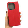 Etui Smart Magnet na telefon OPPO A40 4G CPH2669 / A60 5G CPH2683 / A3 4G CPH2669 / A40m 4G CPH2669 czerwone