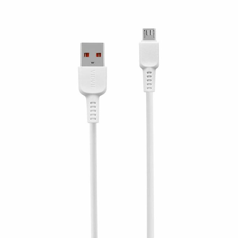 Kabel Micro USB VIDVIE DC09 1m - szybkie ładowanie 2.1A