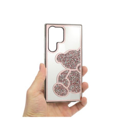 Etui TEDDY BEAR na telefon Samsung Galaxy S26 Ultra 5G S948 damskie dziewczęce na prezent urodziny święta różowe