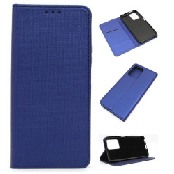 Etui Smart Magnet na telefon Xiaomi 11T / 11T Pro 5G granatowe