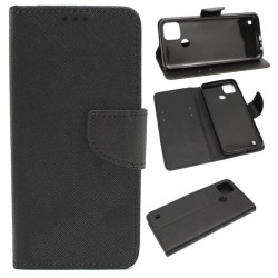 Etui Fancy Diary na telefon Realme C21Y / C25Y czarne