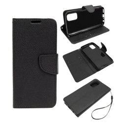 Etui Fancy Diary na telefon Realme 7 5G RMX2111 / V5 5G RMX2112 czarne