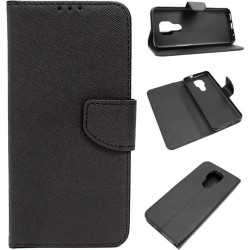 Etui Fancy Diary na telefon Motorola Moto G9 Play / E7 Plus czarne