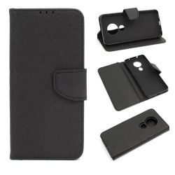 Etui Fancy Diary na telefon Nokia 6.2 / 7.2 czarne