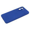 Etui Silicon Case na telefon Honor 90 Lite 5G CRT-NX1 niebieskie MATT