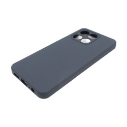 Etui Silicon Case na telefon Honor X6a WDY-LX1 granatowe MAT