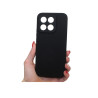 Etui Silicon Case na telefon Honor X8c ABR-LX1 czarne MATT