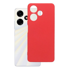 Etui Silicon Case na telefon Infinix HOT 30 4G LTE X6831 czerwone MATT