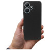 Etui Silicon Case na telefon Infinix HOT 30i 4G LTE X669D czarne MATT