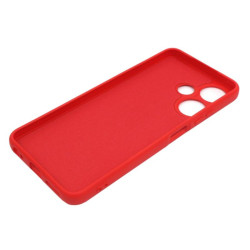 Etui Silicon Case na telefon Infinix HOT 30i 4G LTE X669D czerwone MATT