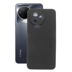 Etui Silicon Case na telefon Infinix Note 12 Pro 4G X676B G99 / 12 2023 X676C czarne MATT