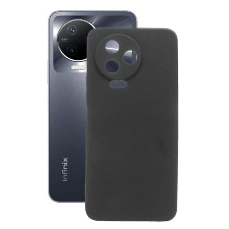 Etui Silicon Case na telefon Infinix Note 12 Pro 4G X676B G99 / 12 2023 X676C czarne MATT