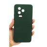 Etui Silicon Case na telefon Infinix Note 12 Pro 4G X676B G99 / 12 2023 X676C zielone MATT