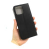 Etui Smart Magnet na telefon motorola moto g17 4G / g17 power 4G / g15 4G / g15 power 4G / g05 4G / e15 4G czarne