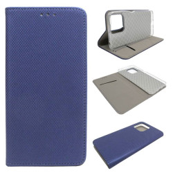 Etui Smart Magnet na telefon motorola moto g17 4G / g17 power 4G / g15 4G / g15 power 4G / g05 4G / e15 4G granatowe