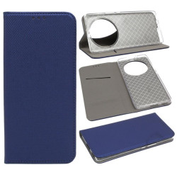 Etui Smart Magnet na telefon Honor Magic 5 Lite 5G / X40 5G / X9A granatowe