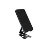 Podstawka / stojak / statyw / uchwyt biurkowy metalowy na telefon / tablet czarna