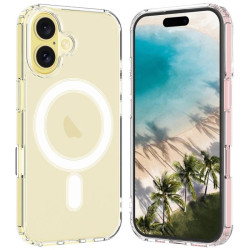 Etui MagSilicone Protect na telefon Apple iPhone 16 A3287 bezbarwne