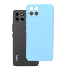 Etui Silicon Case na telefon Infinix Smart 6 HD X6512 jasnoniebieskie
