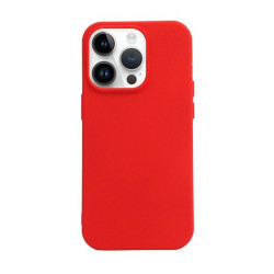 Etui Silicon Case na telefon Apple iPhone 14 Pro Max A2894 czerwone
