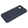 Etui Silicon Case na telefon Apple iPhone 15+ A3094 granatowe