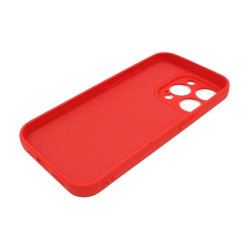 Etui Silicon Case na telefon Apple iPhone 15 Pro A3102 czerwone