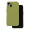 Etui Silicon Case na telefon Apple iPhone 16 A3287 oliwkowe