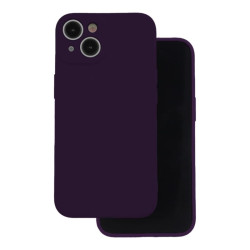 Etui Silicon Case na telefon Apple iPhone 16 Pro A3293 śliwkowe