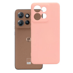 Etui Silicon Case na telefon motorola edge 50 neo 5G XT2409-1 / 60 neo 5G XT2509-1 / thinkphone 25 5G XT2409-6 jasnoróżowe