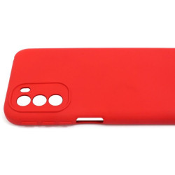 Etui Silicon Case na telefon motorola moto g31 / g41 4G czerwone