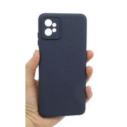 Etui Silicon Case na telefon motorola moto g32 XT2235 granatowe