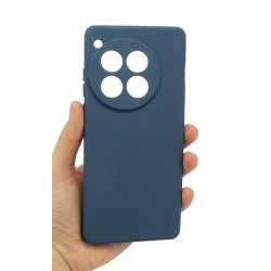 Etui Silicon Case na telefon OnePlus 12 5G CPH2581 granatowe MATT